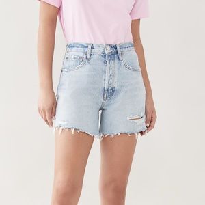 Agolde high rise Riley Jean shorts NEW WITH TAGS!